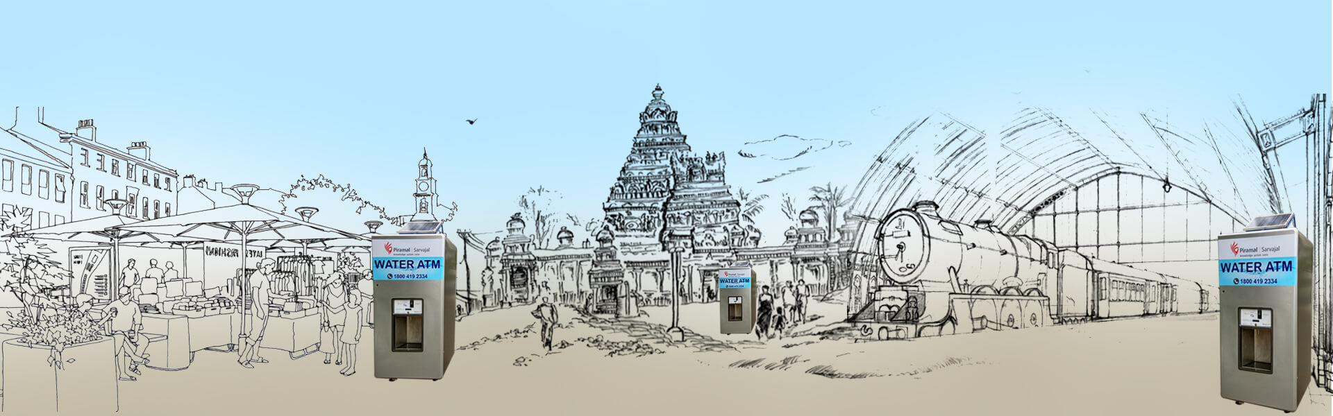 purification-water-plant-at-public-places